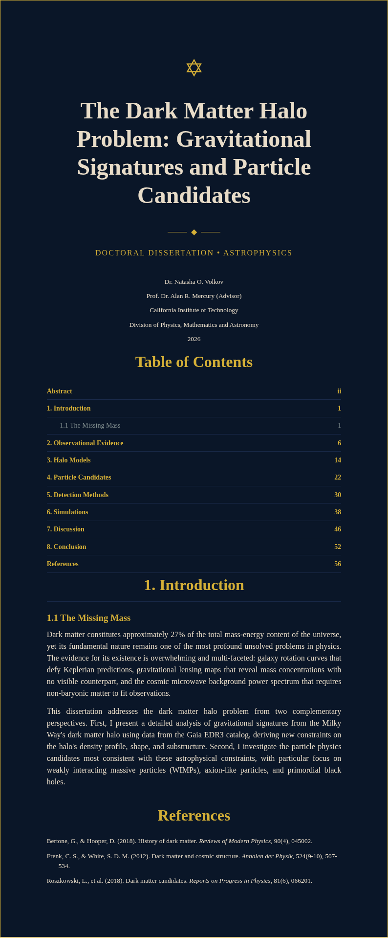 Midnight dark thesis